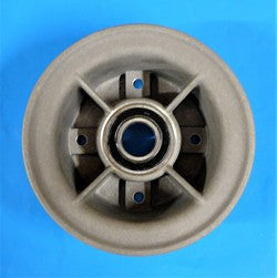 Nose Wheel Half - 4" - No Hole - Cast Aluminium