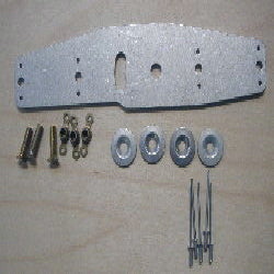 Wheel Spat Mount Bracket & Hardware