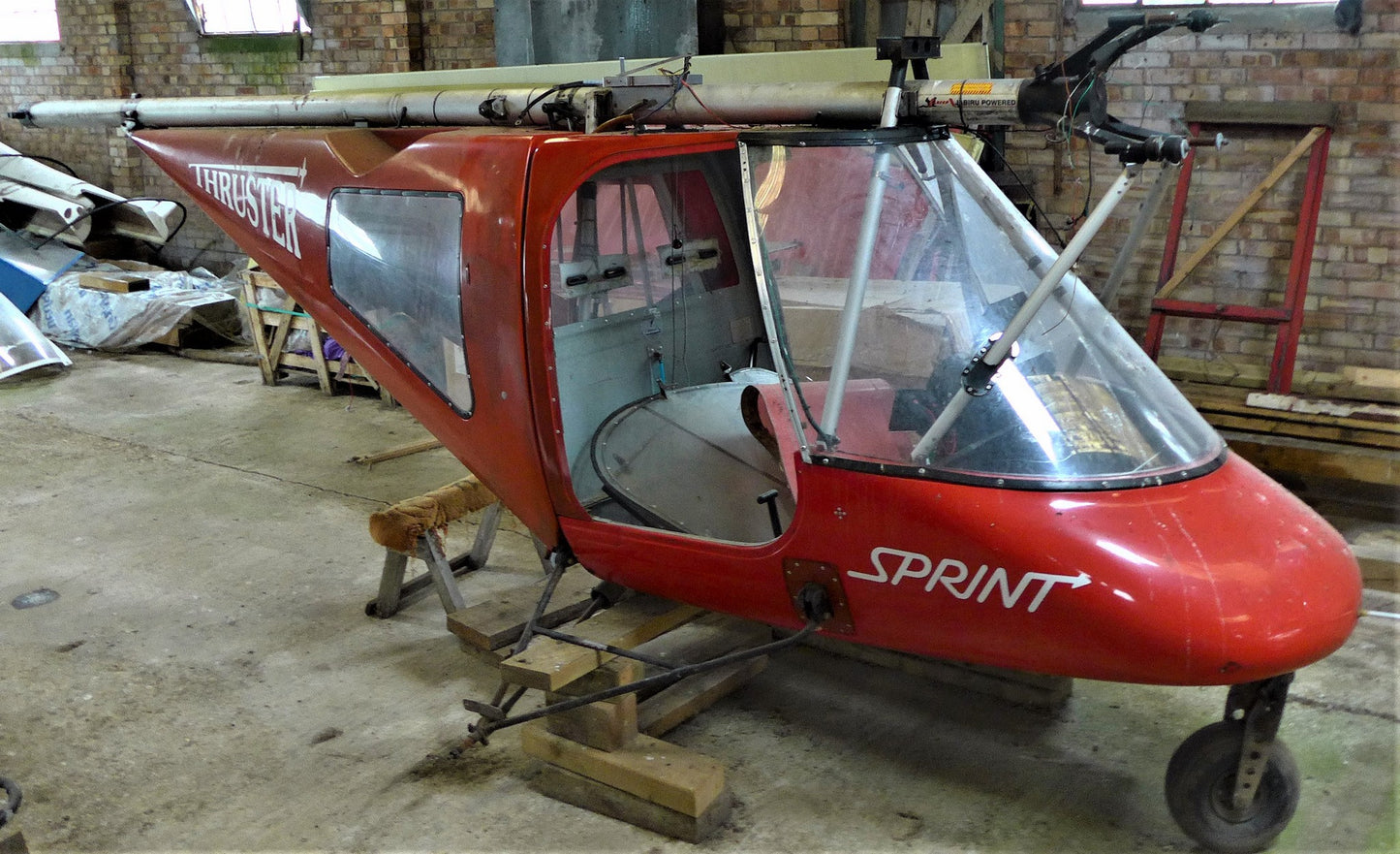 Thruster Airframe For Spares Recovery