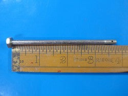 Bolt DT 3/16D. 3-3/8G. 3-25/32L.