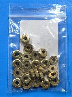 Steel Plain Nut 8-36 UNF (PKT 25)