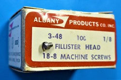 Fillister Screw (PKT 100)