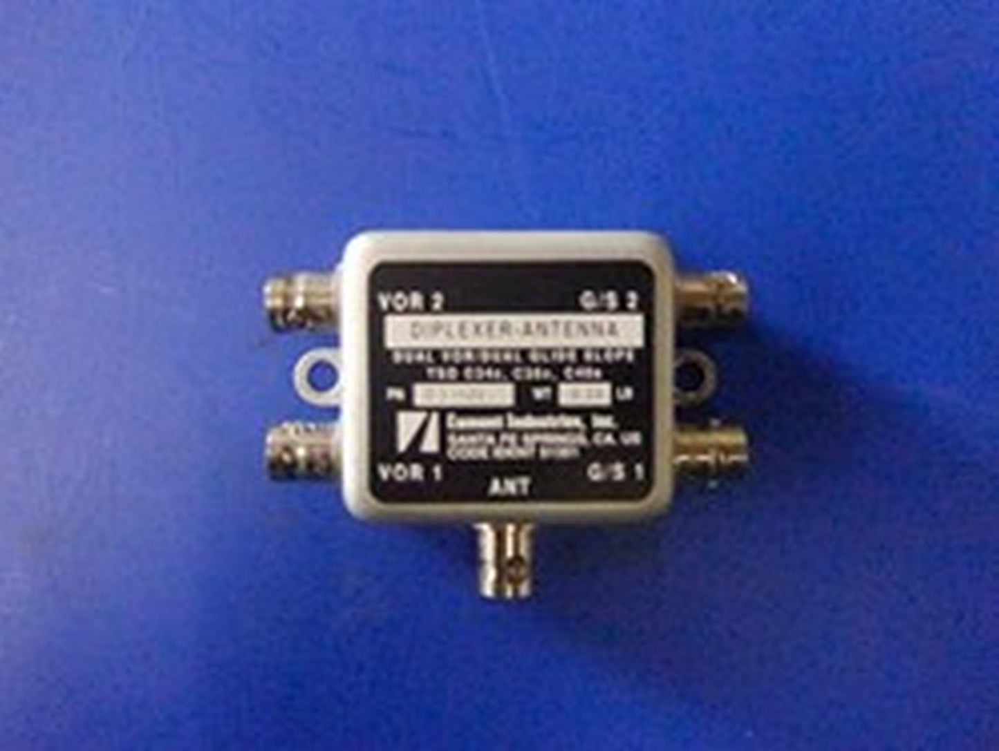 Dual Vor/Dual GS Diplexer- Comant (A/R)