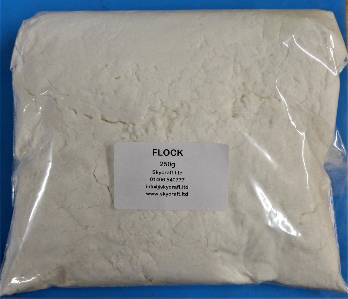 Cotton Flock - White - 250 Grams