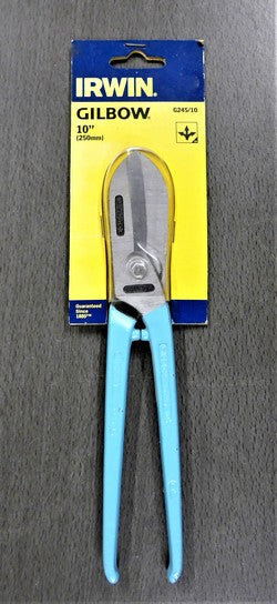 Gilbow Straight Cut Tin Snips 10"