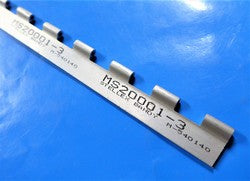 Piano Hinge - Aluminium - 1 1/4" - Sold Per Foot