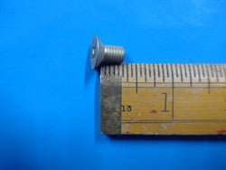 Machine Screw 1/4D. 7/16L.