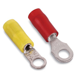 Ring Terminal 6 - Crimp - Red - 16-22