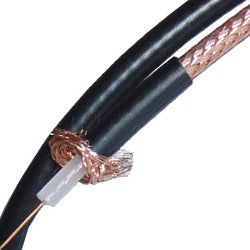 Coaxial Cable - 50ohm - 5mm - Black - Sold Per Foot