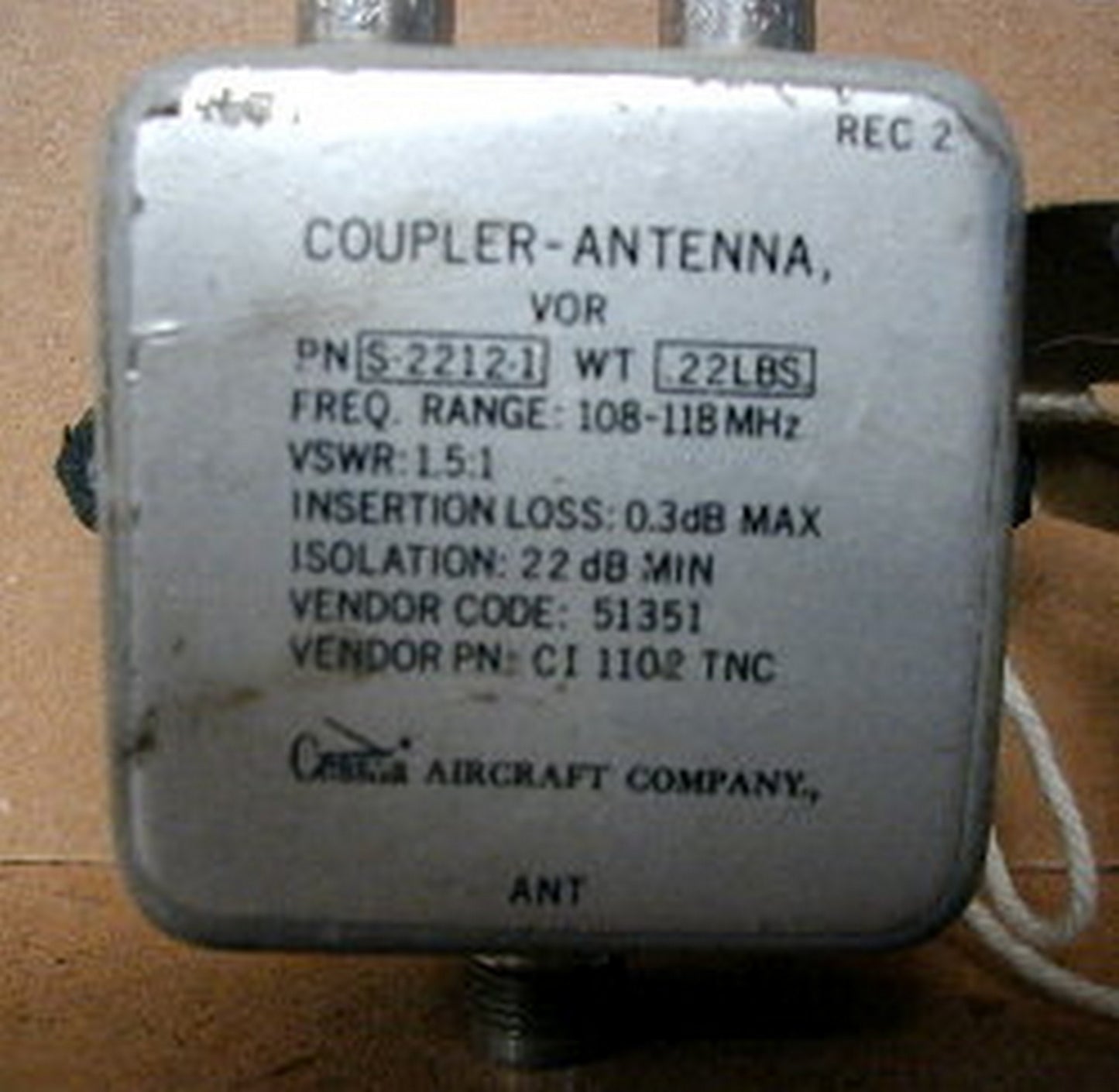 VOR Coupler - 108-118 MHZ (A/R)