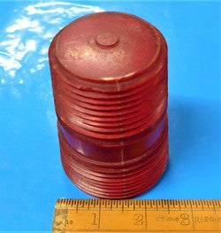 Whelen Beacon Lens Red, Plastic (A/R)