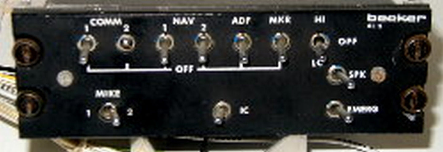 Audio Panel - AL3 - Becker (A/R)