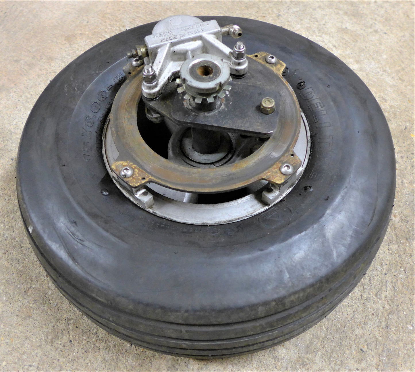 Main Wheel & Brake - 6.00 x 6 - Marc Ingegno (A/R)