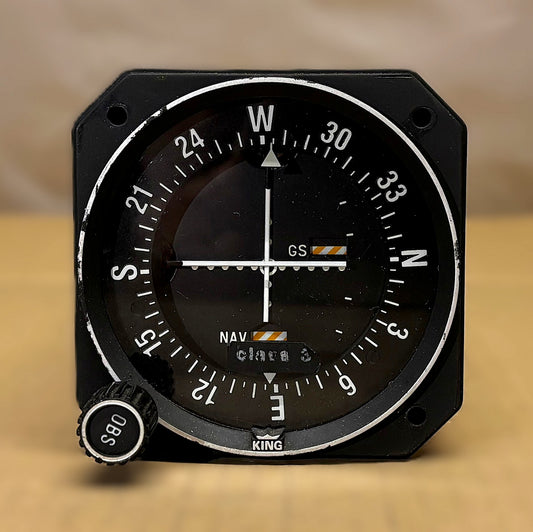 KI 209 VOR/LOC Converter & Glide Slope Indicator - King (A/R)