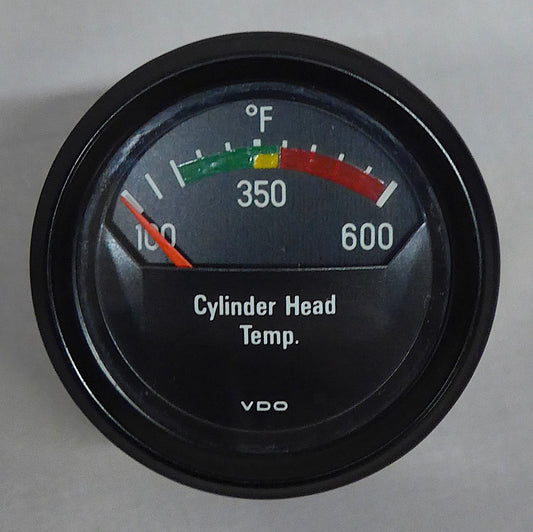 CHT Gauge - Lighted - 52mm - VDO - 100-600 Fahrenheit (A/R)