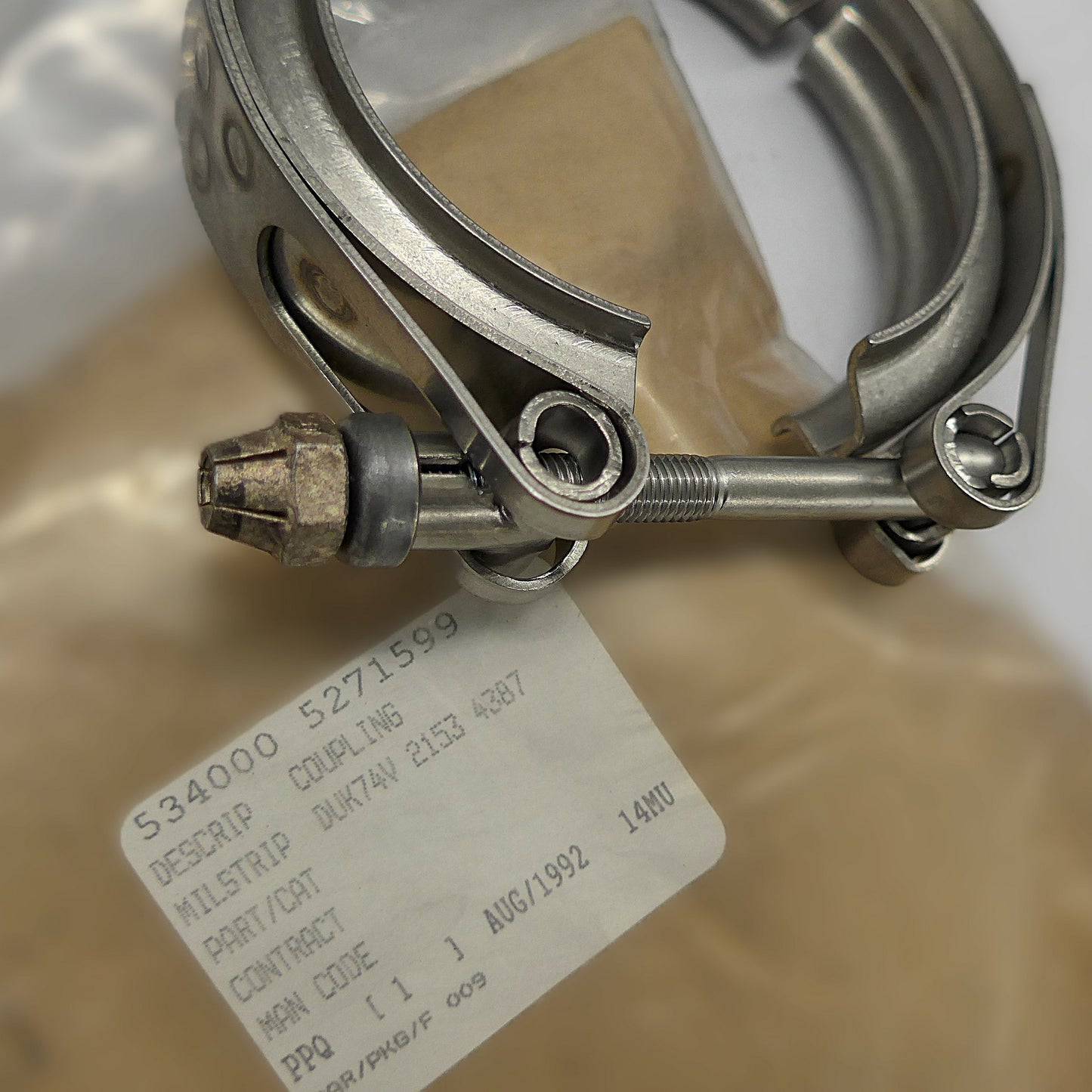 Exhaust Clamp/Coupling - New