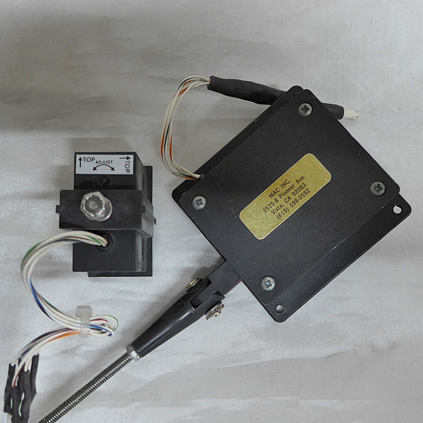 Mac Inc. Servo & Indicator (A/R)