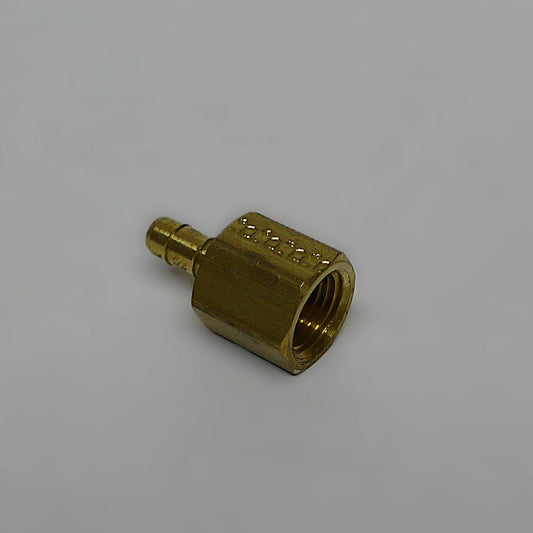 1/8" Straight Fem Brass Fitting