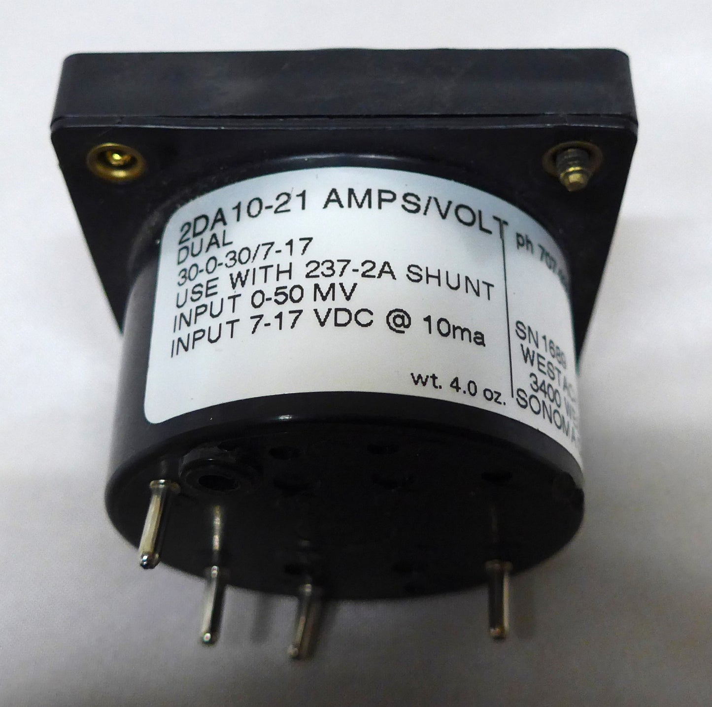 Westach Amps/Volt Gauge (A/R)