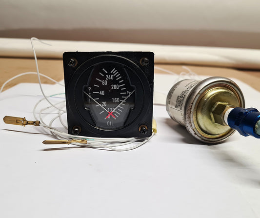 Westach Dual Oil Pressure & Temp Gauge & Pressure Sender (A/R)