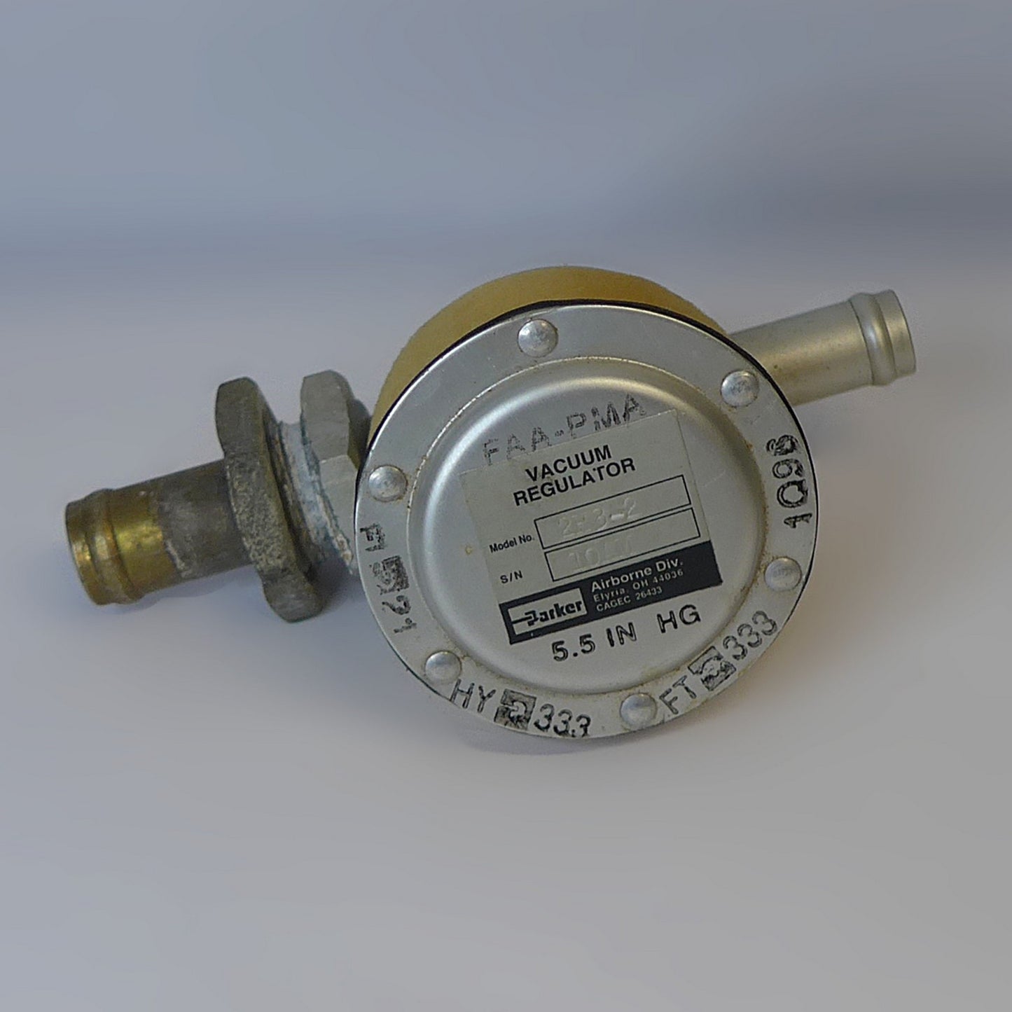 Airborne Vacuum Regulator Valve (A/R)