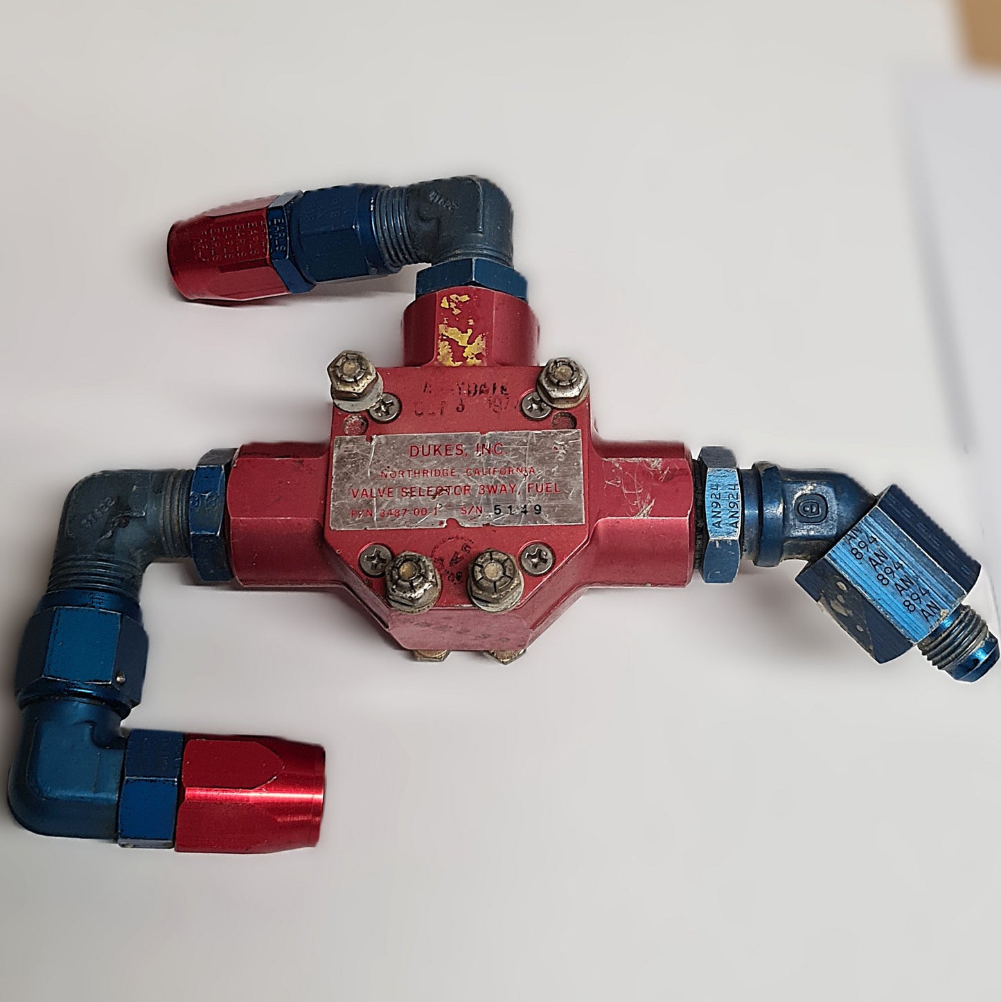 Dukes Fuel Selector Valve (A/R)