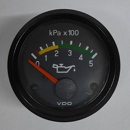 VDO Oil Pressure Gauge 5 Bar - Lighted - 52mm (A/R)