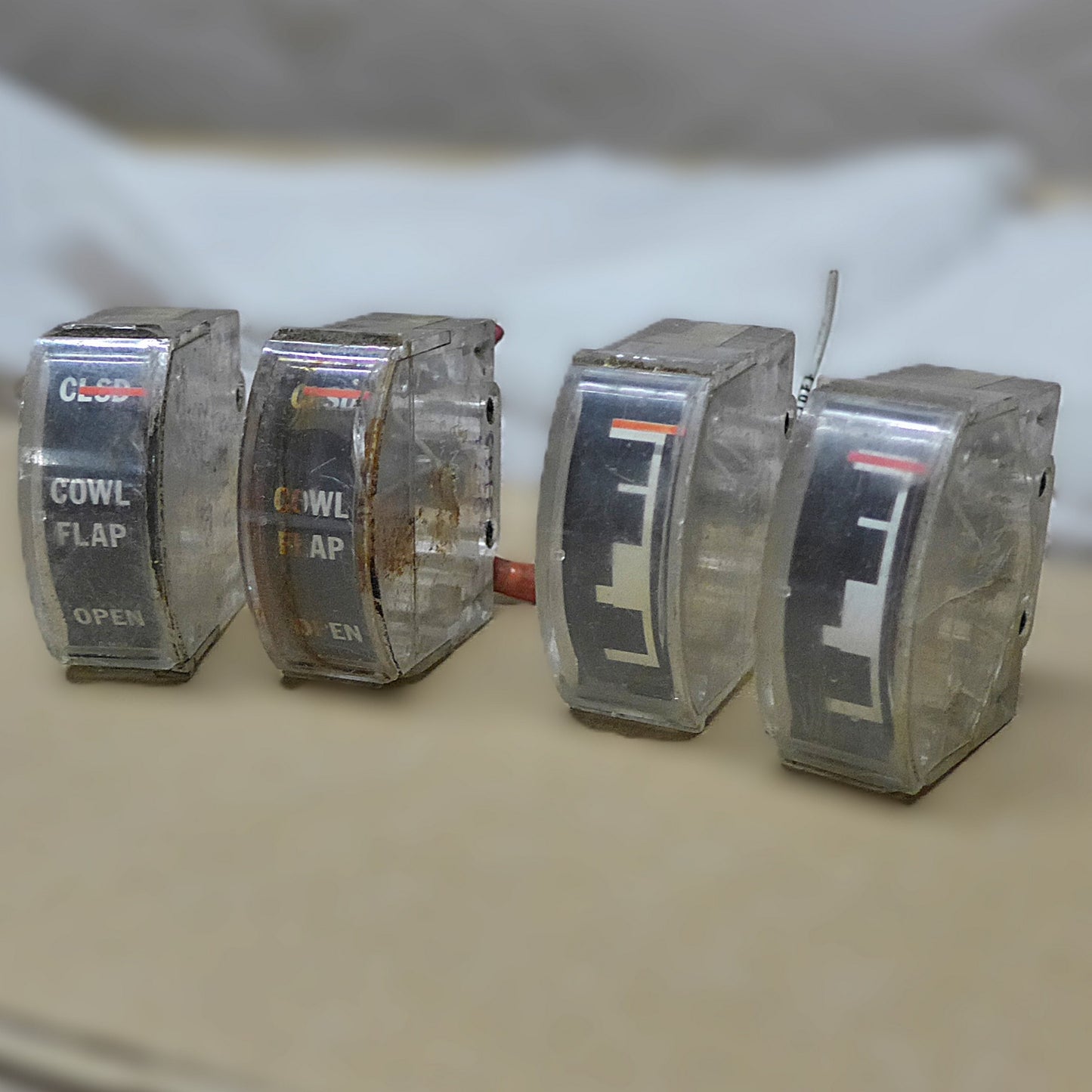 Emico Cowl Flap Indicator-Joblot-Spares or Repairs (A/R)