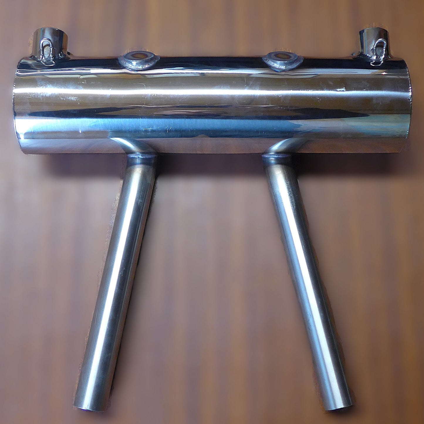 Twin Pipe Muffler Assembly (Tractor) - 2200