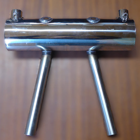 Twin Pipe Muffler Assembly (Tractor) - 2200