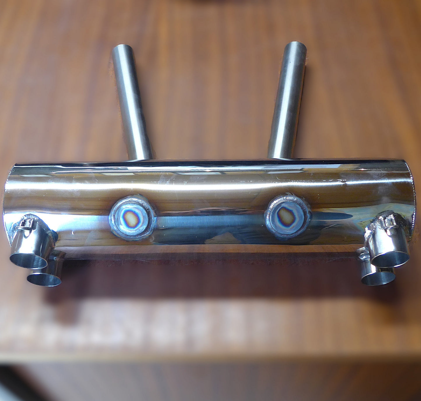 Twin Pipe Muffler Assembly (Tractor) - 2200