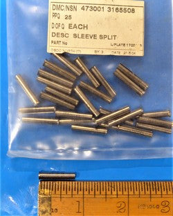 Flared Split Sleeve - PKT 25 (N/S)