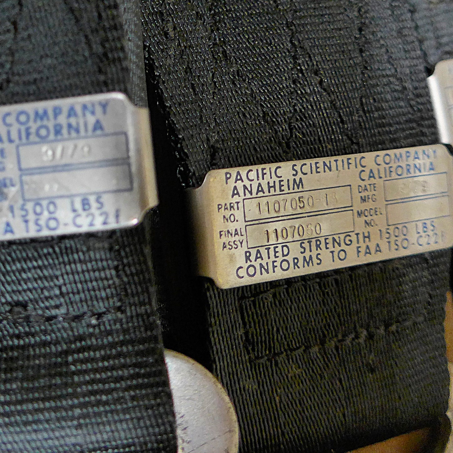 Seat Harness - Pair - Inertia Type (A/R))