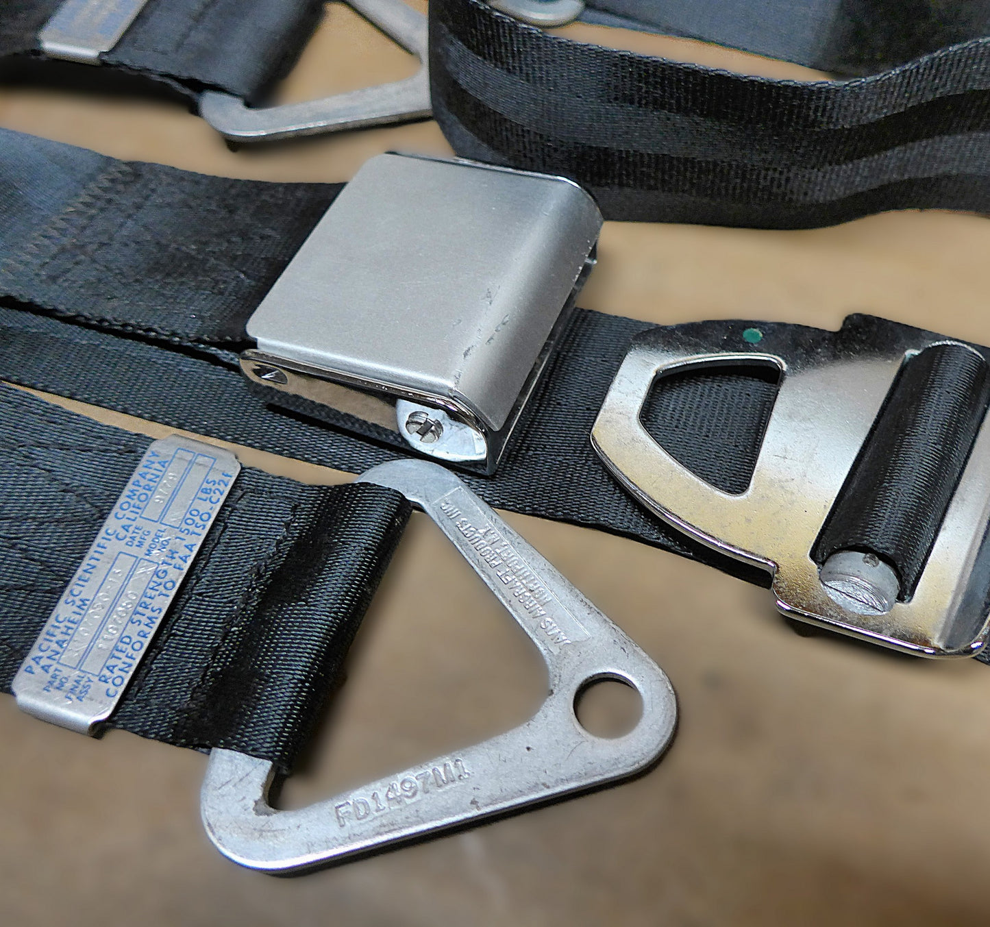 Seat Harness - Pair - Inertia Type (A/R))