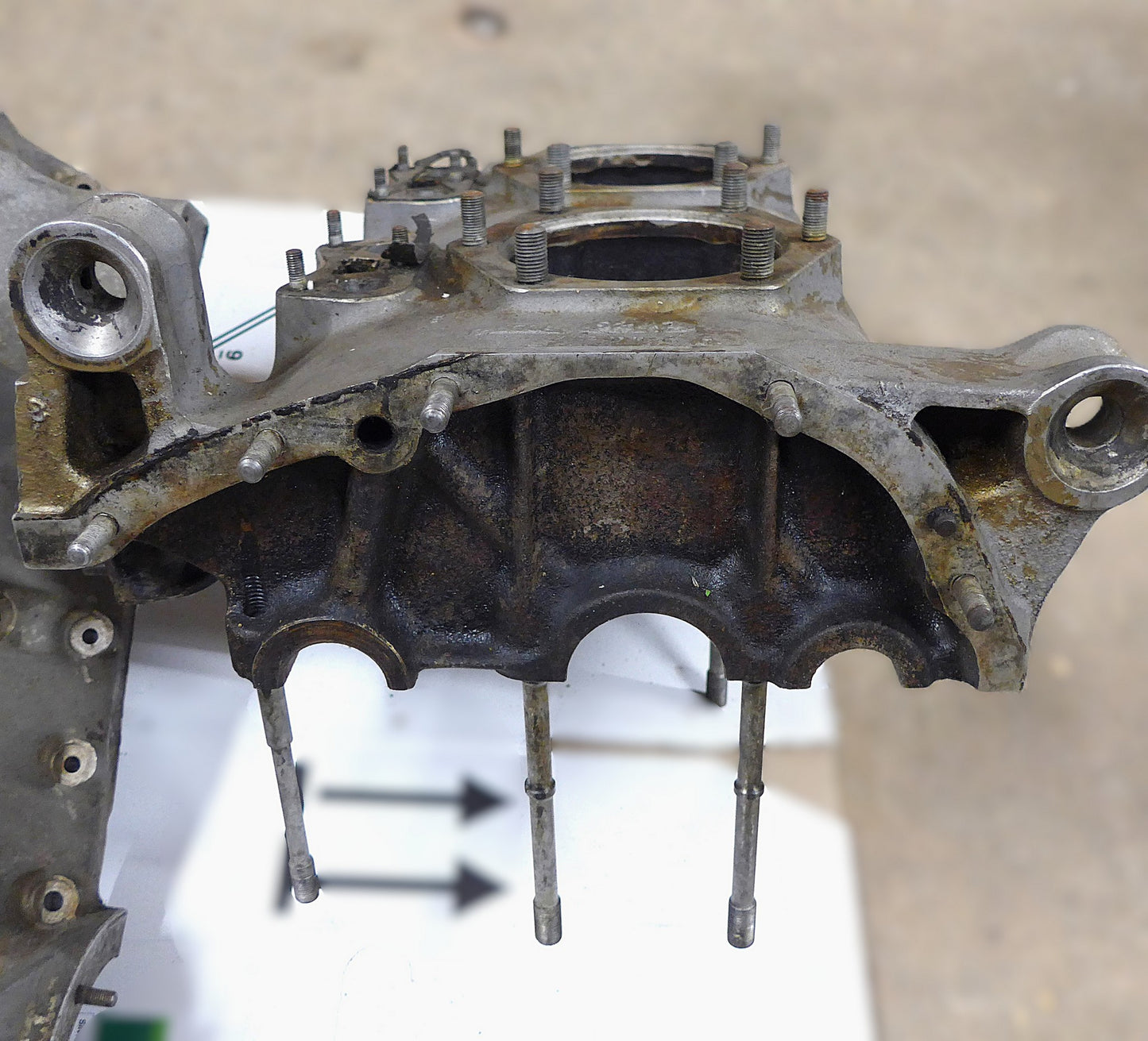 C90-8F Crankcase Assy - Early Version (A/R)