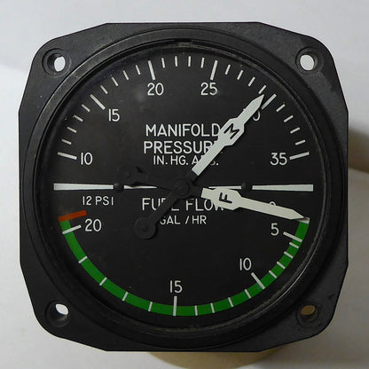 United Instruments Manifold/Fuel Pressure Gauge - Code H.86 (A/R)