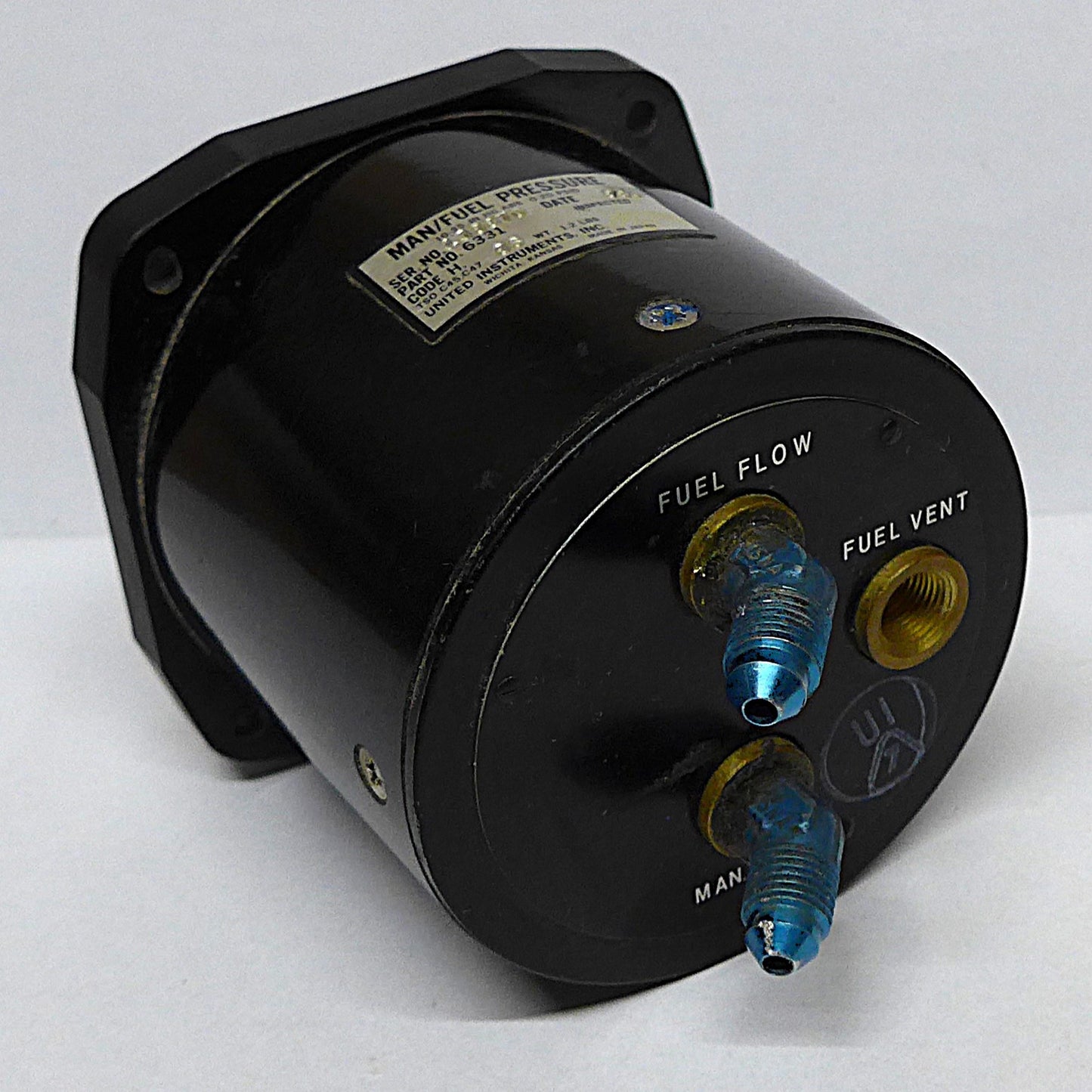 United Instruments Manifold/Fuel Pressure Gauge - Code H.86 (A/R)