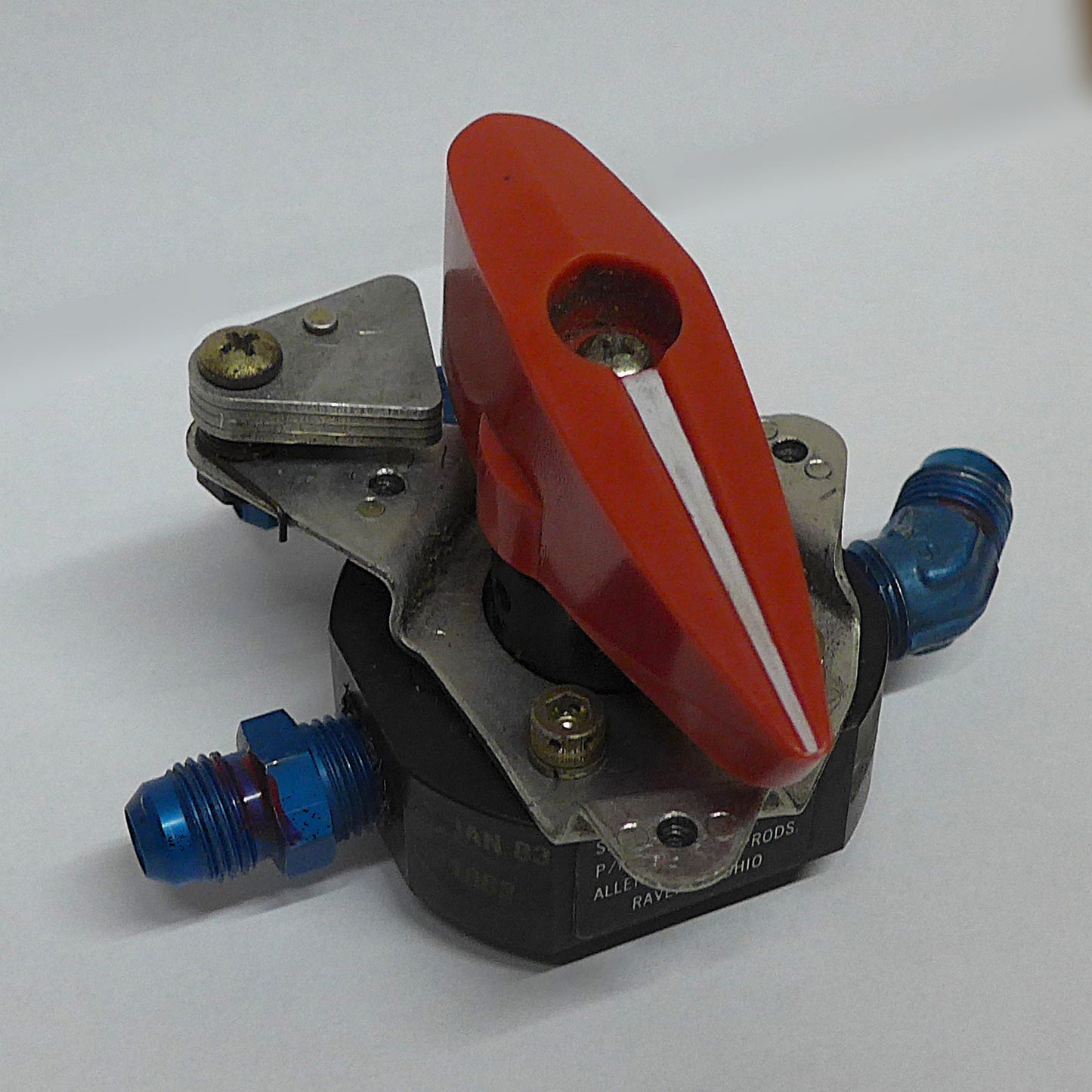 PA28 Fuel Selector Valve 491-947 & Handle (A/R)