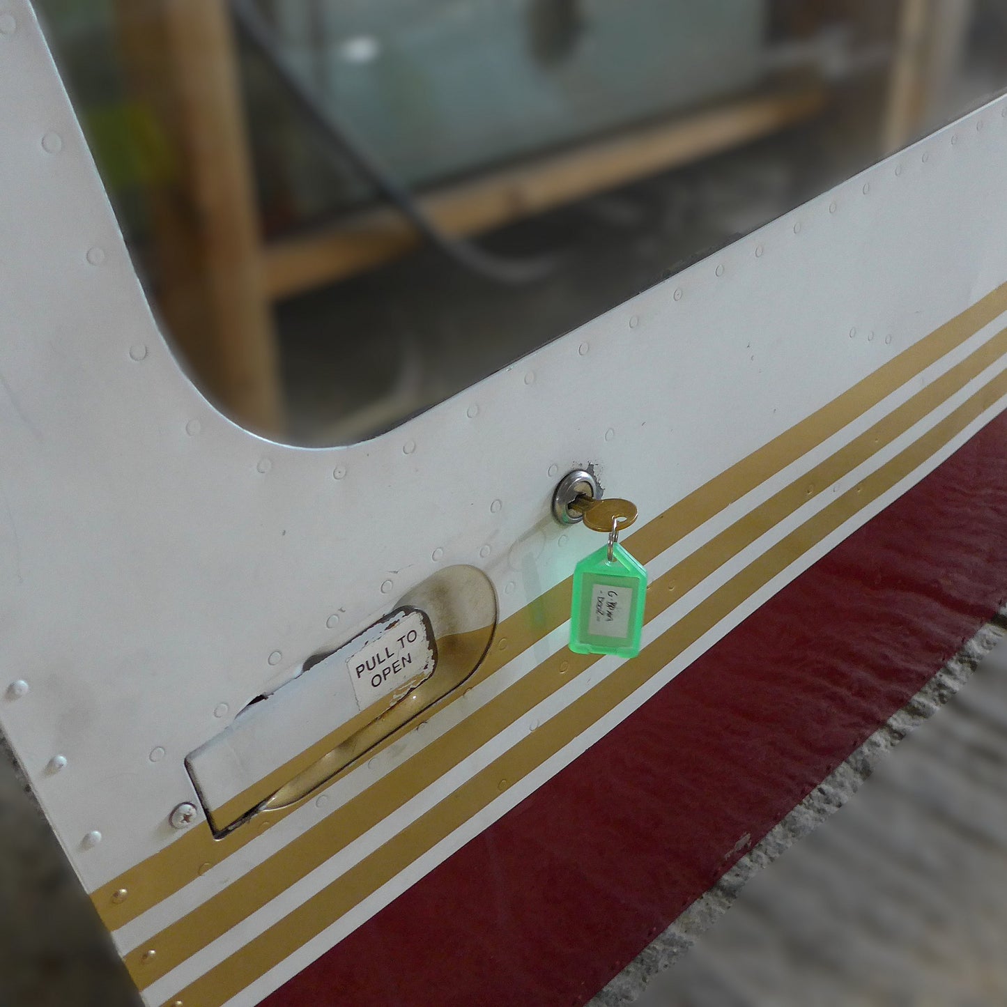 Door Assembly - Tinted Window - C/W: Lock & 1 x Key (A/R)