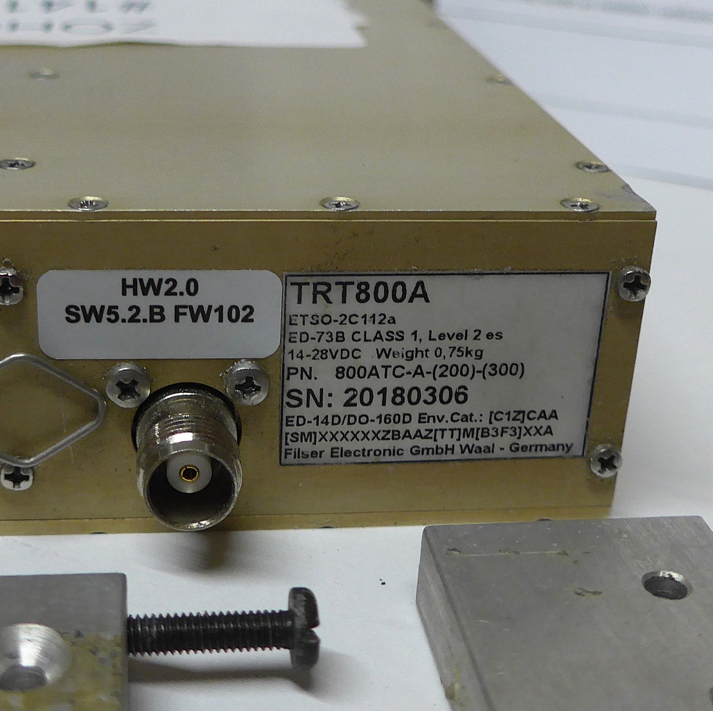 Funke TRT800A Mode S Transponder (A/R)