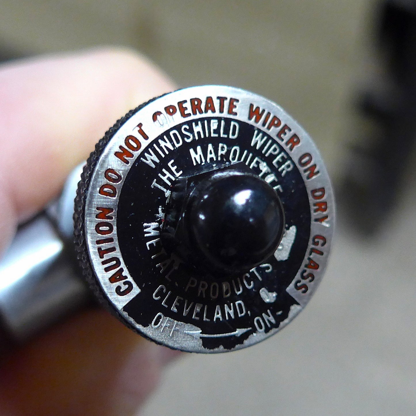 Windshield Wiper Operating Valve (A/R)