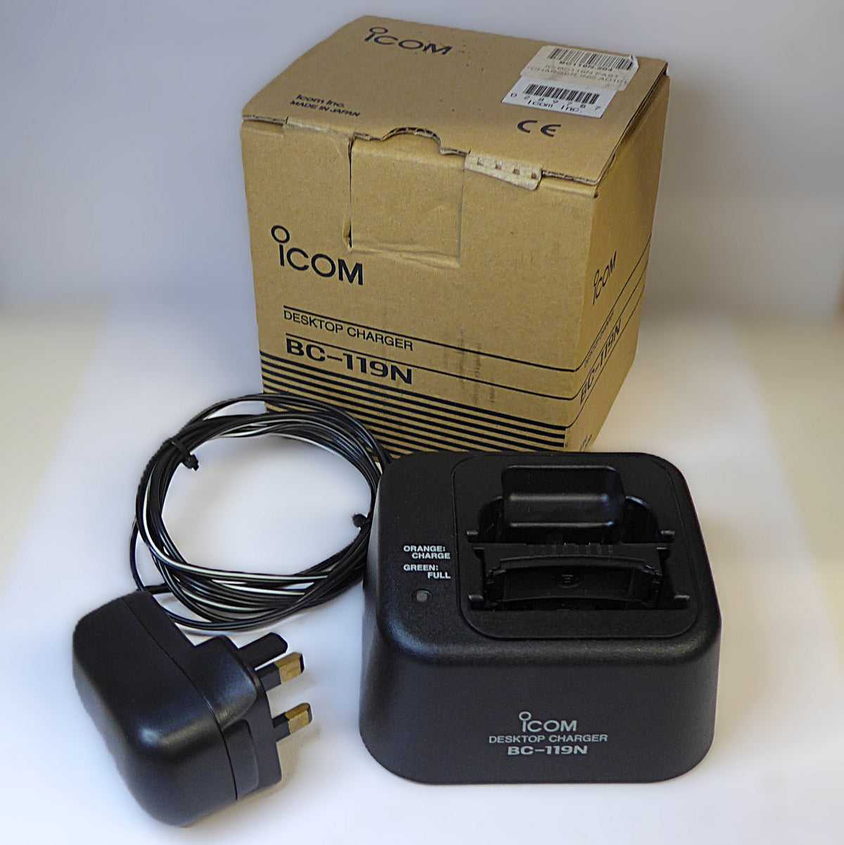 Icom BC-119N Desktop Fast Charger Inc. AD101 (A/R)