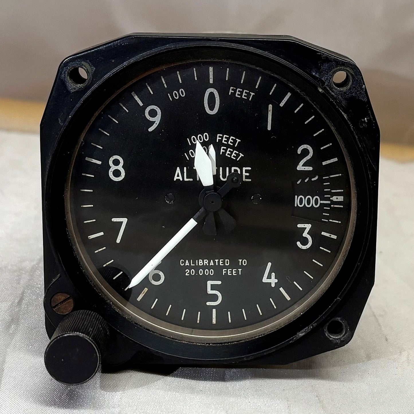 Altimeter- Mingda - 0-20,000 feet/mb - 80mm (A/R)