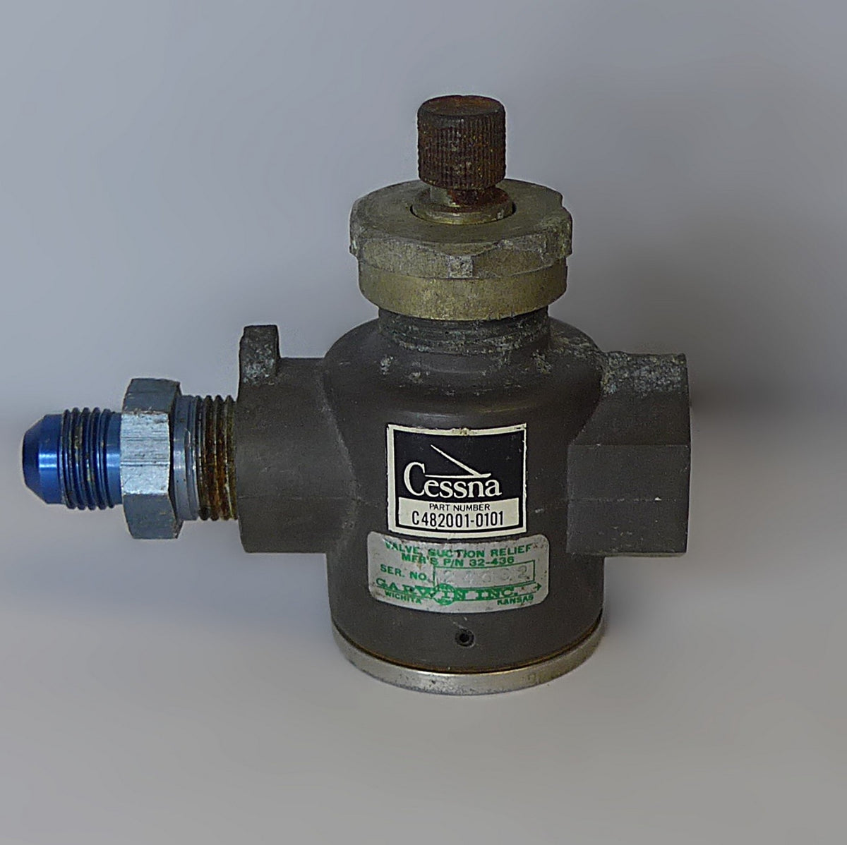 Valve Suction Relief - P/N: 32-436 (A/R)