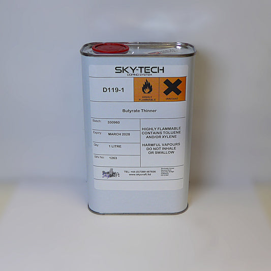 Butyrate Thinner (1Lt = 1.06 US Quart)