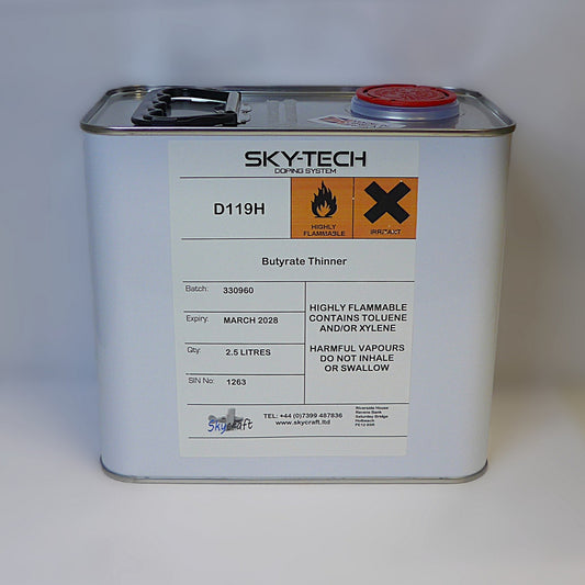 Butyrate Thinner (2.5Lt = 2.64 US Quart)