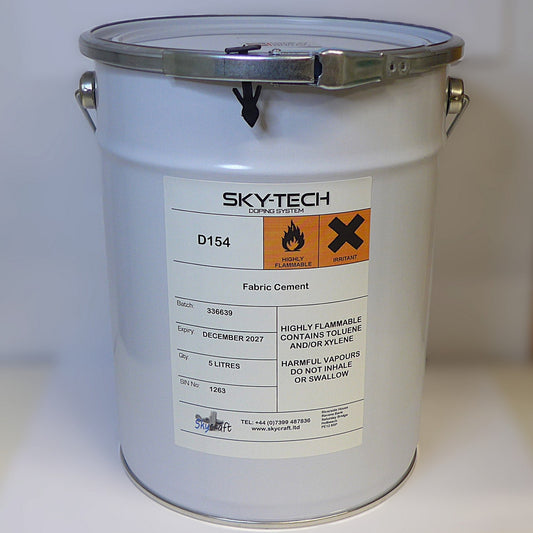 Sky Tech Fabric Cement (5Lt = 1.32 US Gallon)