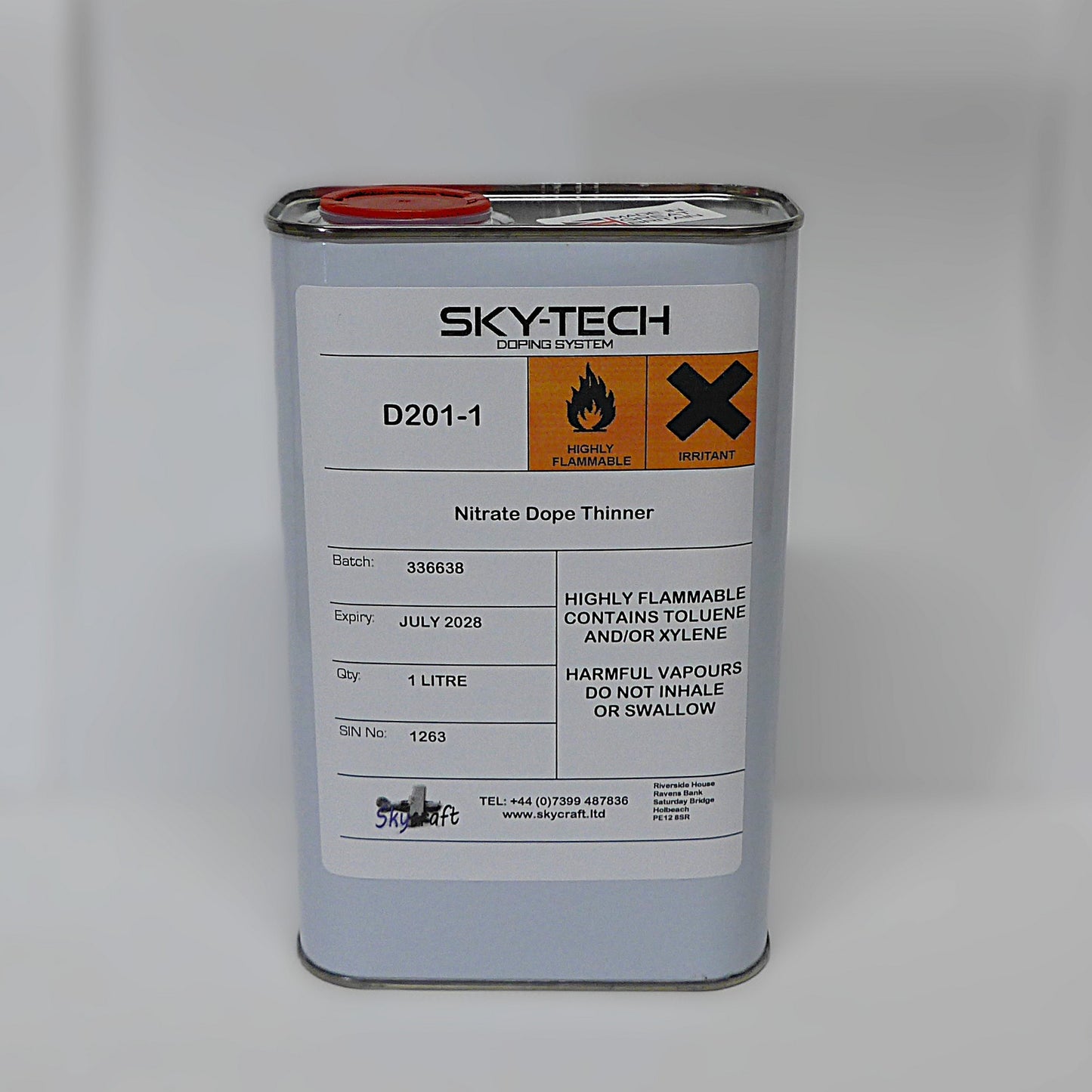Nitrate Dope Thinner (1Lt = 1.06 US Quart)