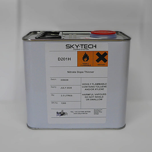 Nitrate Dope Thinner (2.5Lt = 2.64 US Quart)