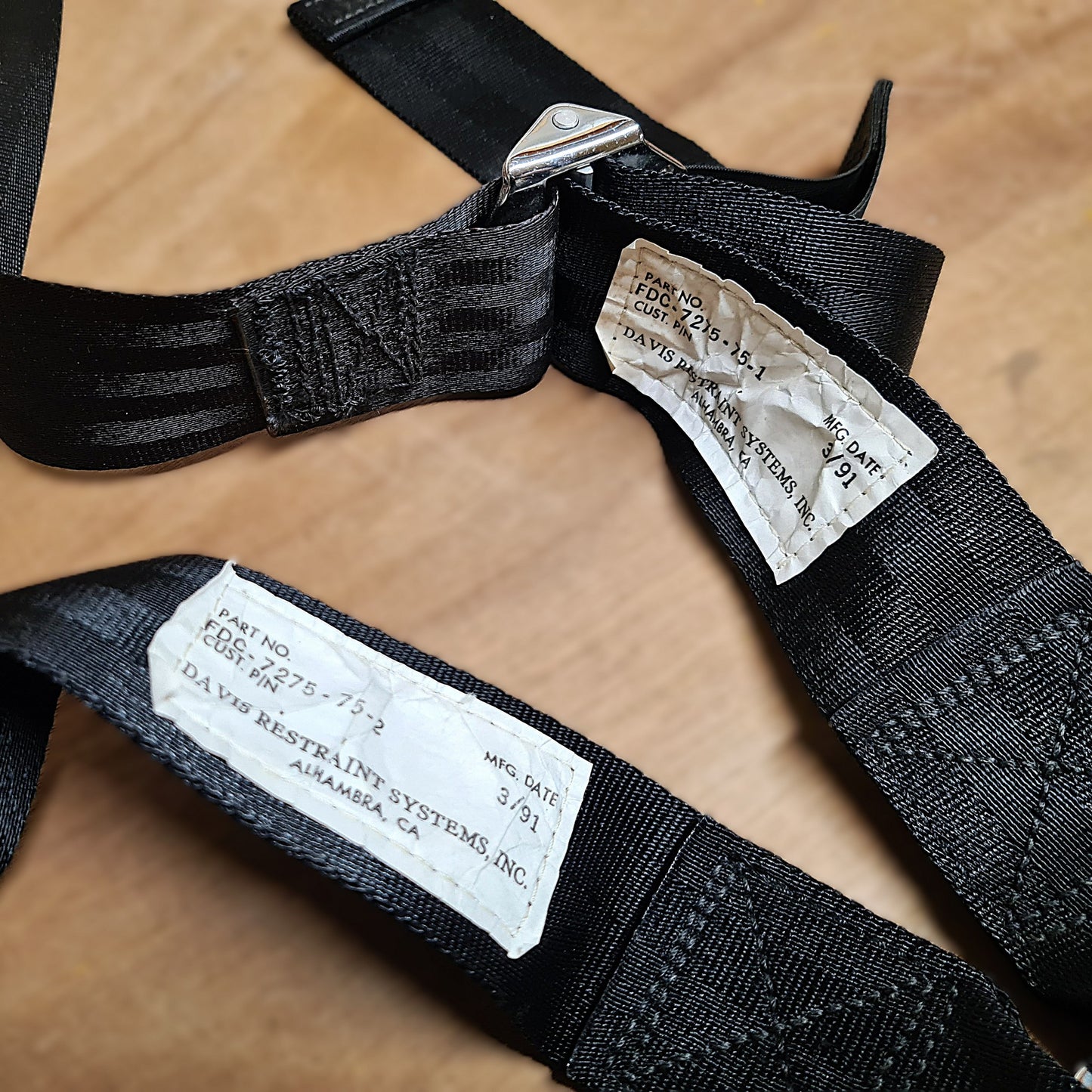 Davis Restraint Systems Seat Belt Set - Pair (A/R)
